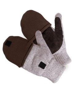 Утепленные полушерстяные рукавицы Berta