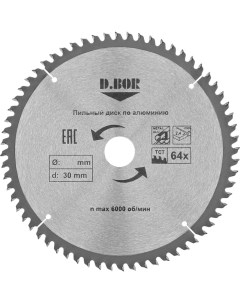 Пильный диск по алюминию D.bor