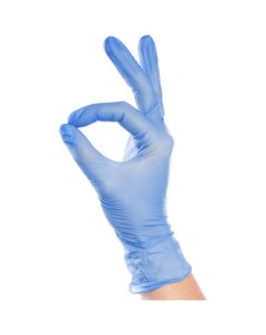 Виниловые неопудренные перчатки Aviora