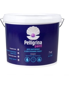 Акриловая краска для наружных и внутренних работ Pelligrina paint