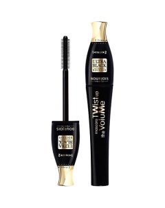 Тушь объемная для ресниц 2 в 1 Twist Up The Volume Ultra Black Bourjois