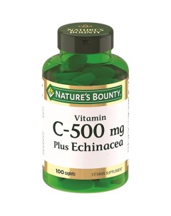 Витамин С 500 мг плюс эхинацея Nature’s bounty