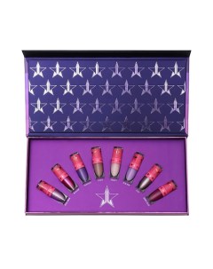Набор помад для губ жидких матовых Mini Purple Bundle Jeffree star cosmetics