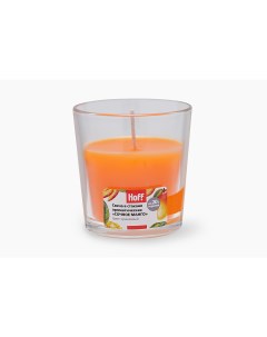 Свеча в стакане Сочное манго Hoff