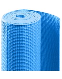 Коврик для йоги PVC 173x61x0 4 см синий HKEM112 04 BLUE Sportex