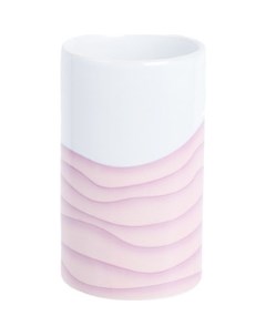 Стакан для ванной Agat белый розовый FX 220 3 Fixsen