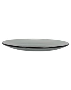 Тарелка обеденная Basilico Lava Grey 20 см стекло Нет марки