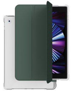Чехол защитный Dual Folio для iPad 7 8 9 темно зеленый Vlp
