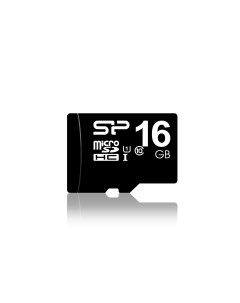 Карта памяти microSDHC 16Gb Class10 adapter SP016GBSTH010V10 SP Silicon power