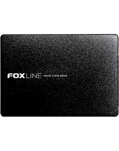 Накопитель SSD 2 5 FLSSD480X5 X5 480GB SATA 6Gb s 3D TLC 560 540MB s IOPS 75K 80K MTBF 2M TBW 410 DW Foxline