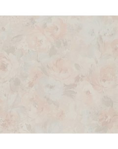 Обои Satin Flowers IV Z66858 Винил на флизелине 0 53 10 05 Белый Серый Розовый Цветы Zambaiti parati