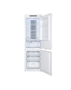 Холодильник встраиваемый двухкамерный BK307 2NFZC 177x54x55 см цвет белый Hansa