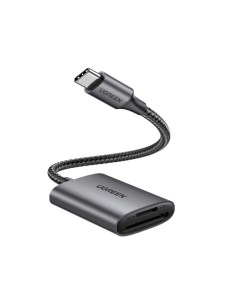 Карт ридер CM401 USB C to SD TF Grey 80888 Ugreen