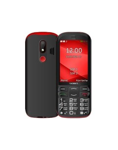Сотовый телефон TM B409 Black Red Texet
