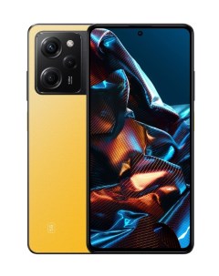 Сотовый телефон X5 Pro 5G 6 128Gb Yellow Poco