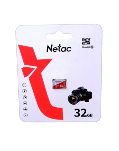 Карта памяти 32Gb MicroSD P500 Eco Class 10 NT02P500ECO 032G S Netac