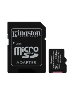 Карта памяти 256Gb Canvas Select Plus Micro Secure Digital XC UHS I Class U3 V30 A1 SDCS2 256GB с пе Kingston