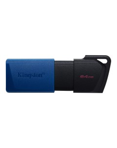 USB Flash Drive 64Gb USB 3 2 Gen 1 DataTraveler Exodia M Black Blue DTXM 64GB Kingston