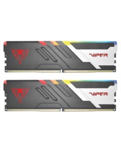 Модуль памяти Viper Venom RGB DDR5 DIMM 5200Mhz PC5 41600 CL40 64Gb 2x32Gb PVVR564G520C40K Patriot memory