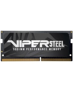 Модуль памяти Viper Steel DDR4 SO DIMM 2400MHz PC 19200 CL15 32Gb PVS432G240C5S Patriot memory