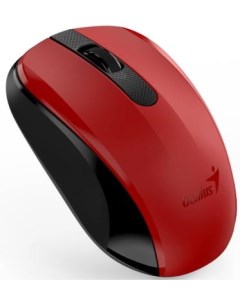 Мышь беспроводная NX 8008S красный черный тихая Genius