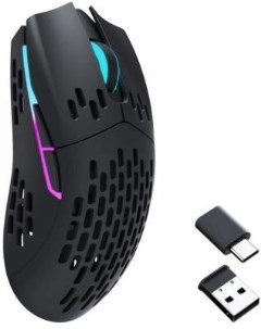 Беспроводная ультралегкая компьютерная мышь M1 Wireless PixArt 3389 черный Keychron