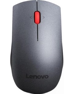 Мышь черный лазерная 1600dpi беспроводная Wi Fi USB Lenovo