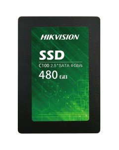 SSD накопитель SATA III 480Gb 2 5 HS SSD C100 480G Hikvision