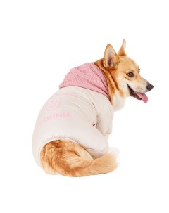 Комбинезон с капюшоном для собак 2XL бежевый девочка Petmax