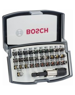 Набор бит Extra Hard универсальные шестигранный 32шт Bosch