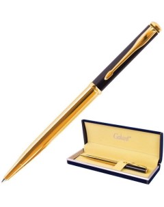 Ручка шариков Arrow 143523 корп золотистый d 0 7мм чернила син подар кор сменный стержень Галант