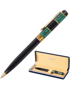 Ручка шариков Granit Green 140393 корп черн d 0 7мм чернила син подар кор сменный стержень Галант