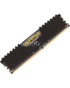 Оперативная память Vengeance LPX CMK16GX4M1A2666C16 DDR4 16ГБ 2666 DIMM Ret Corsair