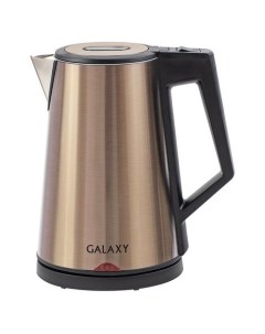 Чайник электрический GL 0320 2000Вт золотистый и черный Galaxy