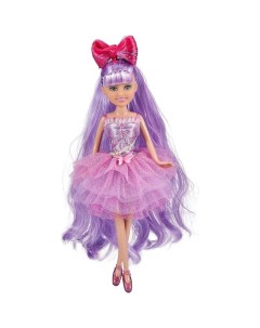 Кукла с сюрпризом SPARKLE GIRLZ Роскошные волосы Hair Dream 100313 фиолетовые волосы Zuru