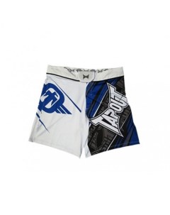 Шорты ММА 4 Way Stretch Performance Fight Shorts White Tapout