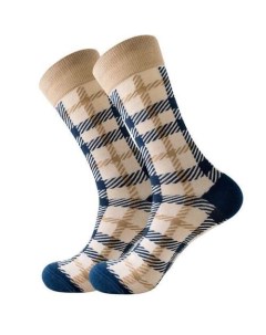 Носки Geometry and Line Клеточка размер 40 45 Krumpy socks