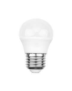 Лампа светодиодная E27 9 5 Вт 75 Вт шар 4000 К нейтральный свет GL Rexant