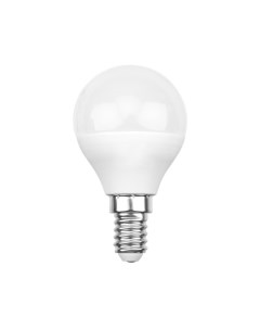 Лампа светодиодная E14 11 5 Вт шар 4000 К нейтральный свет GL Rexant