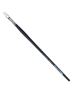 Кисть синтетика 8 плоская Impasto 7105 длинная ручка Da vinci