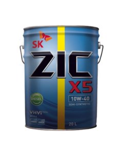 Полусинтетическое масло для дизельных двигателей легковых авто Zic