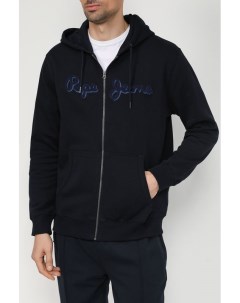 Хлопковая толстовка с логотипом бренда Pepe jeans