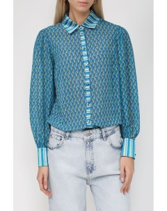 Блуза с геометричным принтом Fracomina