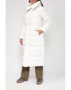 Утепленное пальто с капюшоном Geox