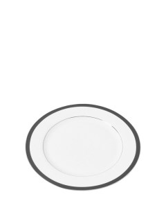 Фарфоровая обеденная тарелка Nbc Filo Nero 27 см Coincasa