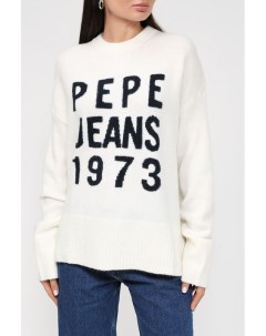 Джемпер с логотипом бренда Pepe jeans