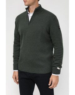 Шерстяной пуловер с воротником на молнии Paul & shark