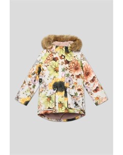 Зимняя куртка Cathy Fur Retro Flowers Molo