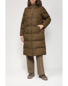 Пуховое пальто с капюшоном Marc o'polo