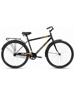 Велосипед CITY HIGH 28 1 ск рост 19 2023 темно серый оранжевый RB3C8100EDGYXOG Altair